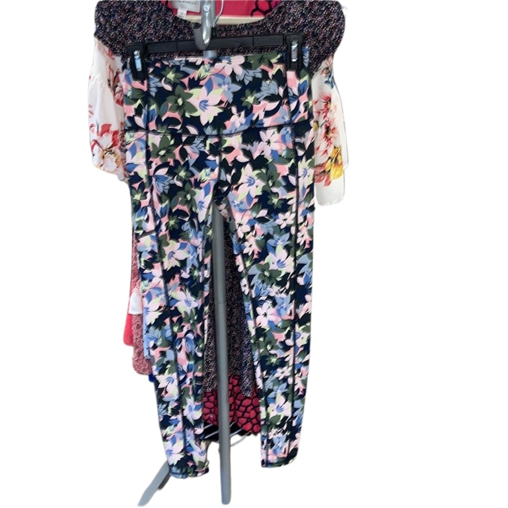 Vera Bradley floral high rise leggings size extra‎ small